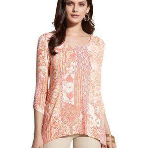 Chico's Eclectic Elegance Top L